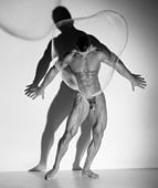 Herb Ritts, Male Nude With Bubble, Los Angeles 1987