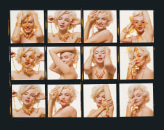 Bert Stern, Marilyn Monroe From The Last Sitting, 1962 (Junk Jewelry Contact Sheet)