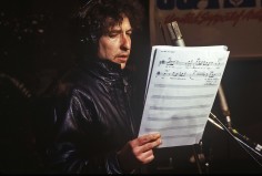 Harry Benson, Bob Dylan, USA for Africa, 1985