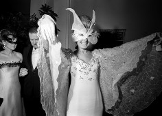 Harry Benson, Christina Ford at Truman Capote’s “Black and White” Ball at the Plaza Hotel, New York, 1966