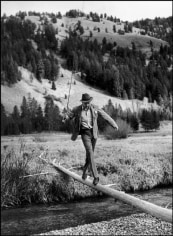 Robert Capa, Gary Cooper, Sun Valley, Idaho, October 1941