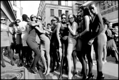 Arthur Elgort, Models After Azzedine Ala&iuml;a Show, Paris, 1986