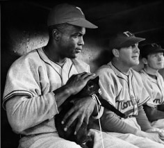 Phil Stern, Jackie Robinson During the Filming of &quot;The J. Robinson Story&quot;, 1949