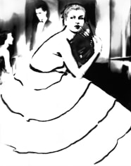 Lillian Bassman, Born to Dance: Margie Cato in a dress by Emily Wilkins, New York, 1950