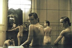 Deborah Turbeville, Five Girls in a Room in Pigalle, Paris, VOGUE Italia, 1982
