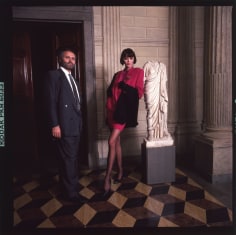 Harry Benson, Versace, Milan, 1987
