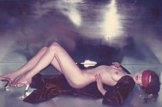 Chris von Wangenheim, Untitled (Model with scarf covering eyes)