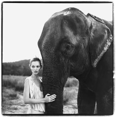 Arthur Elgort, Kate Moss, Nepal, VOGUE UK, 1994