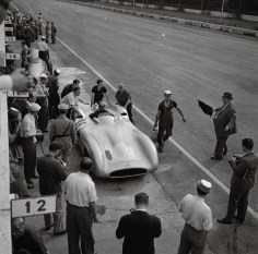 Jesse Alexander, Mercedes W196, Grand Prix of Italy, Monza, Italy, 1955