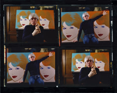 Harry Benson, Andy Warhol, 1983