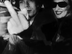 Ron Galella Mick Jagger and Jerry Hall, Beverly Hills, January 16, 1978