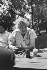 Genevieve Naylor, Eleanor Roosevelt, Hyde Park, New York, 1956-57