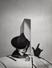 Horst, "I Love You", Lisa Fonssagrives with Hat by Balenciaga and Gloves by Boucheron, Paris, 1938