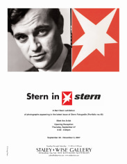 Bert Stern, Exhibition Invitation