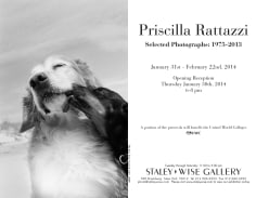 Priscilla Rattazzi, Exhibition Invitation