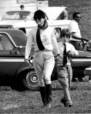 Ron Galella, Jackie Onassis and John F. Kennedy Jr., St. Bernardsville Annual Horse Show, New Jersey, 1970