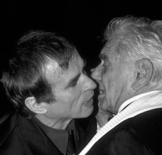 Ron Galella, Leonard Bernstein greets Rudolph Nureyev, Lincoln Center, New York, 1989