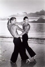 Chris von Wangenheim  Untitled (Two Men Dancing on Beach)