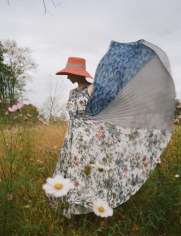 Sophie Elgort, Girl in the Hat, Floral, 2019