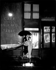 Richard Avedon, Suzy Parker, Cafe des Beaux Arts, Paris 1956