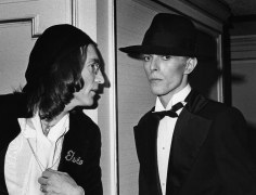Ron Galella John Lennon and David Bowie, The 17th Annual Grammy Awards Party, Essex House, NYC, March 1, 1975