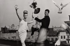 Bert Stern, Rooftops: Dress by Ceil Chapman, VOGUE, 1962
