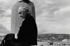 John Loengard, Georgia O'Keeffe on roof at Ghost Ranch, Abiquiu, New Mexico, 1967