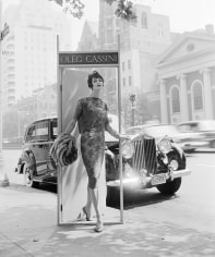 William Helburn, Anne St. Marie, Oleg Cassini, Park Avenue at 63rd Street, 1958