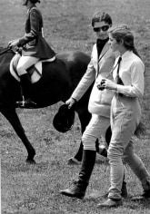 Ron Galella, Jackie Onassis and Caroline Kennedy, St. Bernardsville Annual Horse Show, New Jersey, 1970