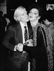 Ron Galella Andy Warhol and Holly Woodlawn, New York, 1978