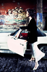 Stephanie Pfriender Stylander, Kim Williams, Red Leather, Evening Standard, New York, 1994