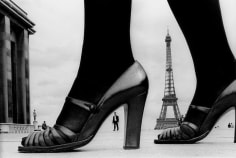 Frank Horvat, Eifell Tower and Shoe, Paris, 1974