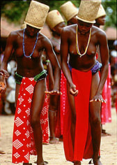 Carol Beckwith and Angela Fisher, Klama Dance of the Krobo Initiates, Ghana, 1992