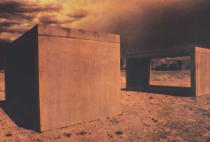 Sheila Metzner, Untitled Works in Concrete. Donald Judd. Land Art Series. 2003