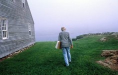 Harry Benson, Andrew Wyeth, Benner Island, Maine, 1996