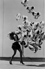 Rico Puhlmann, Bouquet of Balloons, Gabrielle Reece, Disney World, Orlando, Florida, Harper's Bazaar, 1990