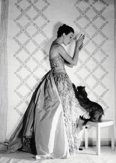 Louise Dahl-Wolfe, Mary Jane Russell in Balenciaga Gown, Paris, 1951