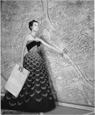 Louise Dahl-Wolfe Mary, Jane Russell, Plan de Paris, 1951
