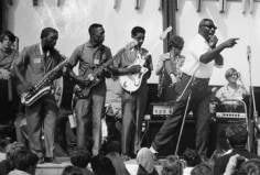 David Gahr Howling Wolf and Band at the Newport Folk Festival, 1966