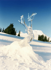 David LaChapelle, Chanel on Ice, Oregon, Paris VOGUE, 1997