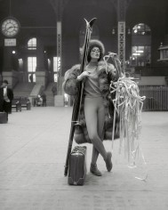 William Helburn, Ticker Tape, Linda Harper, Penn Station, ca. 1958