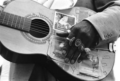 Herbert Wise, Blues Musician with Rings,  Ann  Arbor, Michigan, 1973