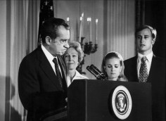 Harry Benson, Richard Nixon Resigns, 1984