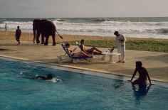 Steve McCurry, Tourists Lounge Poolside, Sri Lanka, 1995 ​