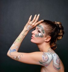 William Helburn, Angela Howard Body Art, 1968