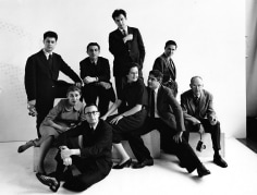 Bert Stern, Magnum Agency: (Clockwise, from top left: Elliott Erwitt, Dennis Stock, Ernst Haas, Erich Hartmann, Henri Cartier-Bresson, Cornell Capa, Inge Morath, Burt Glinn, and Eve Arnold), New York, 1960
