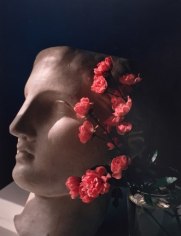 Horst P. Horst, Roses with Antique Head, circa 1985