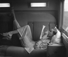 Lillian Bassman Southwest Passage-Sunset Pink, model unknown, pajamas by Kicker nick, 1951
