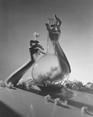 Horst P. Horst, Rose with Cast of Michelangelo Hand