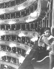 Alfred Eisenstaedt,  Premiere at La Scala, Milan, Italy